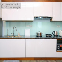 Căn Hộ Dịch Vụ 2 Ngủ Full Đồ 72M2 Có Dọn Dẹp / 2 Nhà Tắm / Ban Công Có Máy Giặt / Free Wifi