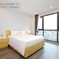 Căn Hộ Dịch Vụ 2 Ngủ Full Đồ 72M2 Có Dọn Dẹp / 2 Nhà Tắm / Ban Công Có Máy Giặt / Free Wifi