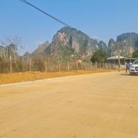 Bán Lô Đất Bám Mặt Đường Liên Xã Mặt Tiền 29M Có 2 Mặt Đường