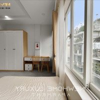 Cho Thuê Căn Hộ Studio 40M² Thiết Kế Trắng Be Sang Trọng, Cửa Sổ Lớn, Thang Máy, Cửu Long Tân Bình