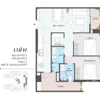 Chính Chủ Cần Nhượng Lại Chung Cư The Wisteria 72,8M2, 2 Phòng Ngủ 2 Vệ Sinhmặt Đường Ql32, Hoài Đức, Hà Nội