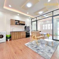 Cho Thuê Căn Hộ 1 Phòng Ngủ Riêng, Ban Công, Full Nội Thất, Máy Giặt Riêng Giá Thật 100%
