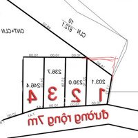 Lô Đất 10M Mặt Tiền Đường Nhựa Tại Hưng Long Gần Thị Trấn Yên Lập, Phú Thọ, Cách Khu Cn Chỉ Hơn 1Km
