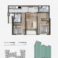 Cần Bán Căn Hướng Nam Không Chắn View 2Pn 2 Vệ Sinhdiện Tích 65,52M2