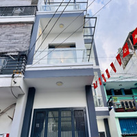 4X18 (Công Nhận 67,4M2) Trệt 3 Lầu Nhà Hẻm Xe Tải Thông 141// Đường 28 P6 Gò Vấp