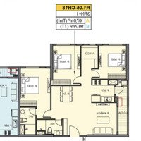 Bán Gấp Căn 3N+1 Tầng Trung Diện Tích 107M2 Tại R1.05 Phân Khu Zenpark Tại Vin 1