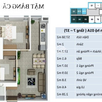 Bán Ch Flc Star Tower, Quang Trung, Hà Đông, 3,63 Tỷ, 60M2, 2 Phòng Ngủ 1Wc