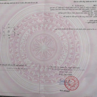 Tôi Cần Bán Lô Đất 129M2 Sổ Đỏ , Mặt Tiền Siêu Rộng Làm Chung Cư Mini Quá Đẹp