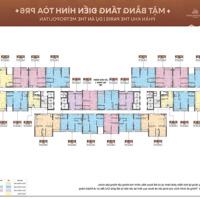 Chủ Đầu Tư Nhận Booking Tòa Pr6 Phân Khu Paris. Căn Hộ 2 Ngủ 2 Vệ Sinh Góc 64M, Giá Chỉ 6X Triệu.