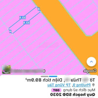Bán Đất Mặt Tiền Đẹp Khu Song Ngữ, Vũng Tàu 90M², Full Thổ Cư, Có Nhà Cho Thuê, Giá Bán 8.5 Tỷ