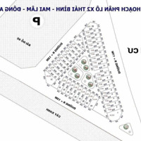 Cần Bán 80M2(5X16) Đất Đấu Giá X2 Thái Bình Mai Lâm Đông Anh Đường Rộng 15M Vỉa Hè 3M