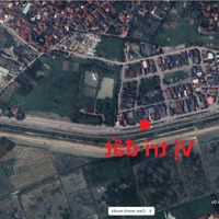 Bán Đất Đấu Giá, Khu Dân Cư Hành Lạc, Mặt Đường Trục Chính Tỉnh Lộ 385, Rộng 24 Mét, Nhìn Đường Tầu