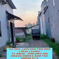 Bán đất hxh full tc 100m2 (5x20) Bùi Văn Ngữ Q12 , sát Ngã 3 Đông Quang , 4 tỷ nhỉnh 0932030061