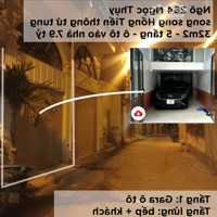 Ô Tô Ngủ Trong Nhà Ngọc Thuỵ - 32M2 - 5 Tầng