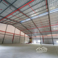 Kho Xưởng 1.500M2 Giá Bán 120 Triệu. Đg Cont 24/7. Pccc Tự Động, Thẩm Duyệt. Sơn Epoxy Mới 99%