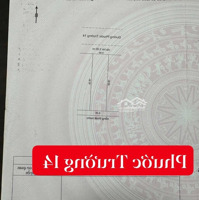 Bán Lô Đất Mặt Tiền Đường Phước Trường 14 Giá Siêu Ổn Cho Nhà Đầu Tư .