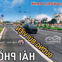 Bán Nhanh Lô Đất 81,2M2 Mặt Đường Bùi Viện Ngay Gần Vòng Xuyến !!