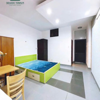 Trống Lại Căn Studio - Tách Bếp Full Nội Thất - Sân Sau Thoáng Mát - Ngay Quận 2