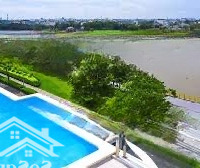 Biệt Thự View Sông Sài Gòn 230M2 Hầm + 5 Tầng Có Hồ Bơi Trên Sân Thượng. Đối Diện Bến Du Thuyền
