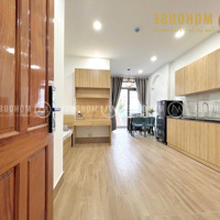 Cho Thuê Căn Hộ 1 Phòng Ngủcao Cấp Có Ban Công Thoáng, Full Nội Thất Từ A Đến Z Gần Cv Gia Định