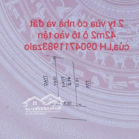 Cần Tiền E Ban Mảnh Đất Thổ Cư Trong Khu Đông Dân Cư. Ô Tô 16 Chỗ Vào Hơn 1,99 Tỷ. Liên Hệ:0904711983(Zalo