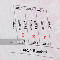 Mở Bán 03 Lô Fo Kênh Giang (Phường Trần Hưng Đạo- Tp. Thủy Nguyên