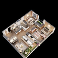 Chính Chủ Bán Gấp Ch The Wisteria, 5X Triệu/M2, 114M2, 3 Phòng Ngủ 2 Vệ Sinhdi Trạch, Hoài Đức, Giá Siêu Hot
