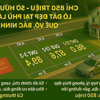 Cần Bán 3 Lô Đất 2 Mặt Tiền Đẹp Thôn An Trạch, Phù Lãng, Quế Võ, Bắc Ninh 0986287189