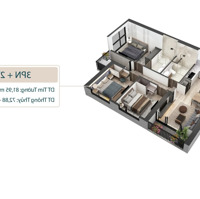 Bán 3 Ngủ 2 Vệ Sinh - Tòa S Premium , Chung Cư Sky Oasis , Khu Đô Thị Ecopark - Giá Bán 4 Tỷ 0Xxx