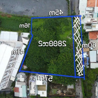 Bán Khuôn Đất Thổ Cư 2801M2 Tại Nguyễn Văn Hưởng, Phường Thảo Điền Giá Bán 580 Tỷ