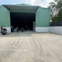 Cho Thuê Xưởng T Diện Tích: 1100M2 Xd 850M2 Giá Bán 80 Triệu 1/ Ql1A Thới An