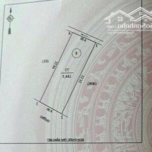 Bán đất 185m2 ngõ Đồng Tân, xóm 8 Nghi Phú, TP Vinh