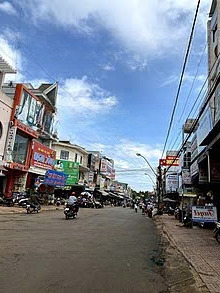 chính chủ bán nhà tại chợ buôn hồ, nhà 2 mặt tiền đường phan đình giót và đường lê thị hồng gấm