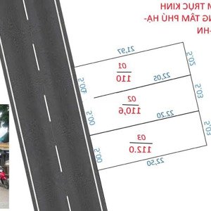 chính chủ bán 3 lô đất kinh doanh trung tâm chợ phú hạ -minh phú -sóc sơn -hn giá 36tr/m2