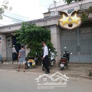 bán nhà xưởng mặt tiền thạnh lộc quận 12 - xe container chạy vi vu - ngang khủng 15m, thích là chôt