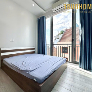 cho thuê căn hộ rộng 50m2, thang máy, 2 ban công, cửa phòng thẻ từ vân tay tại lê quang định, bt