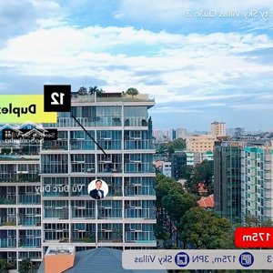 bán căn hộ hạng sang sổ hồng, hồ bơi trong nhà duplex 3pn serenity sky villas,nhà đẹp, private lift