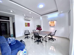 cho thuê văn phòng tại khu trung sơn, gần cầu him lam: 35m2, có ban công, nội thất đầy đủ. 6 triệu