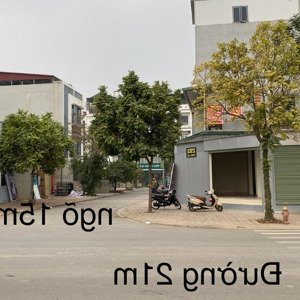 cần cho thuê cửa hàng lô góc 2 mặt tiền mặt đường 21m phúc lợi
