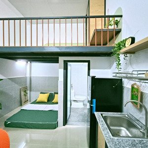 cho thuê căn hộ dịch vụ 25m2 nhà mới 100% full nội thất tại trung tâm quận 12.