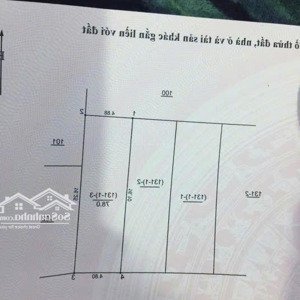 bán đất thạch cầu 78m2 nở hậu, ô tô vào nhà, thoáng hai mặt, ngay gần cầu trần hưng đạo, sổ cất két