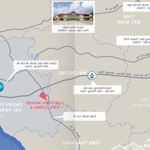 bán đất cụm công nghiệp tiên cường 2, tp hải phòng từ 0,5ha - 5ha