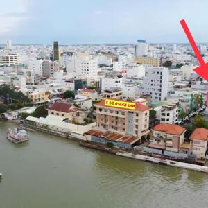 BÁN KHÁCH SẠN 6 TẦNG MẶT TIỀN NGÔ ĐỨC KẾ, sát chợ TÂN AN