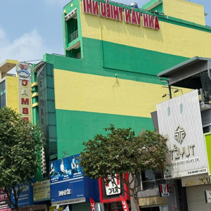 toà nhà 7 tầng đối diện trường ngô quyền, cho thuê nguyên căn