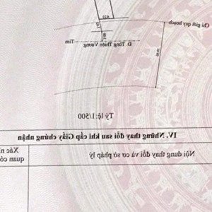 đất mặt tiền đường tùng thiện, vĩ dạ huế