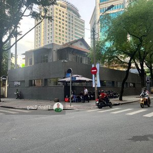 vị trí vàng - góc 2mt chu mạnh trinh và nguyễn du, quận 1 - 15x35m - ct: 2 hầm 14 tầng - giá 480 tỷ