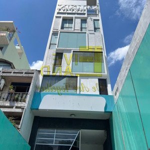 cho thuê tòa nhà cách mạng tháng 8, quận 3. diện tích: 6.5 x 25m - hầm trệt 7 lầu. giá: 150tr/th