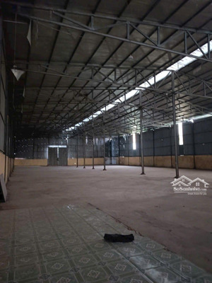 cho thuê kho, nhà xưởng 1700m2 ở đường vườn lài, 90 triệu