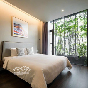 căn hộ 1 phòng ngủ, ban công lớn, full nội thất, bảo vệ, tòa nhà lớn, hoàng hoa thám