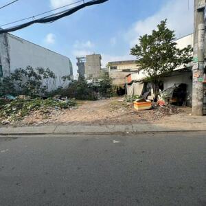 Nền thổ cư mặt tiền đường số 9, p Bình Hưng Hòa, Bình Tân dt 80m2 giá 4,5 tỷ